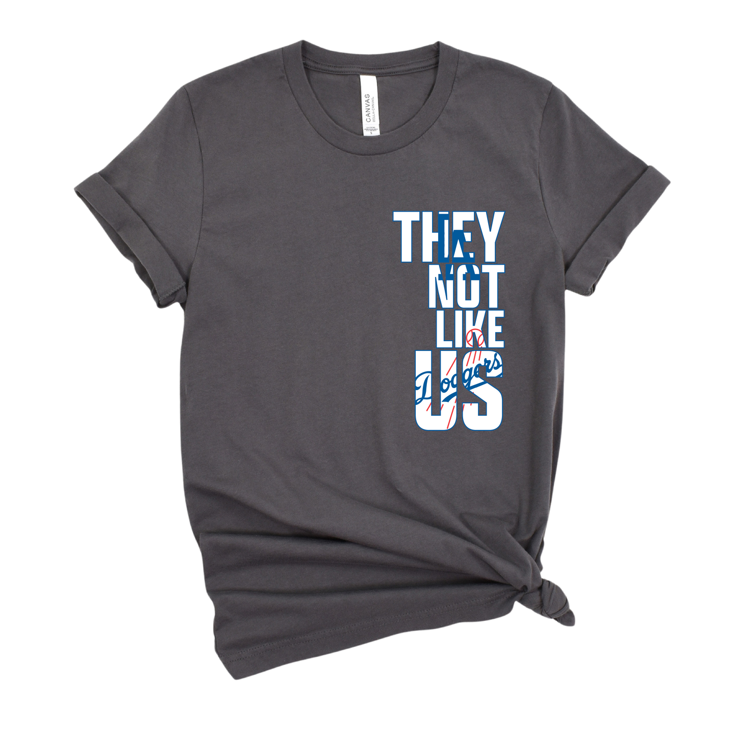 They Not Like Us-LA Baseball T-Shirt