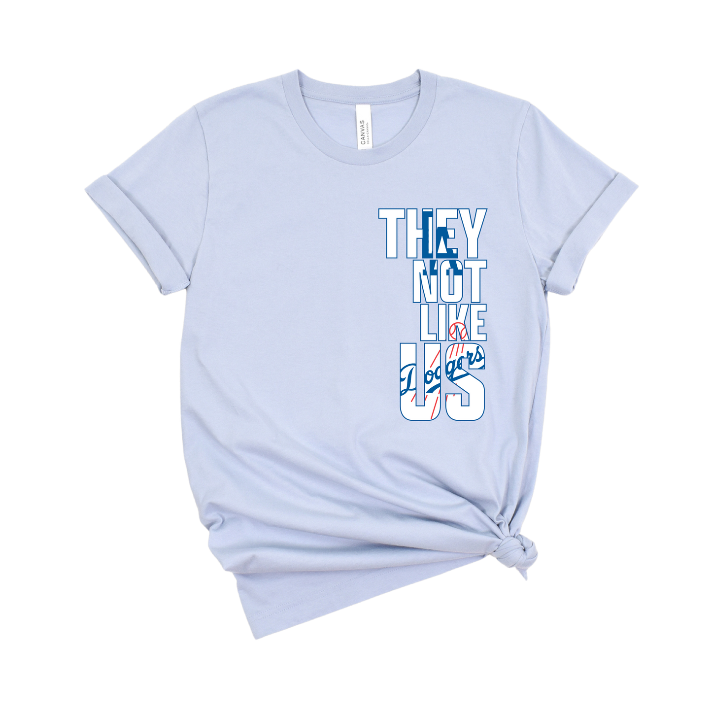 They Not Like Us-LA Baseball T-Shirt