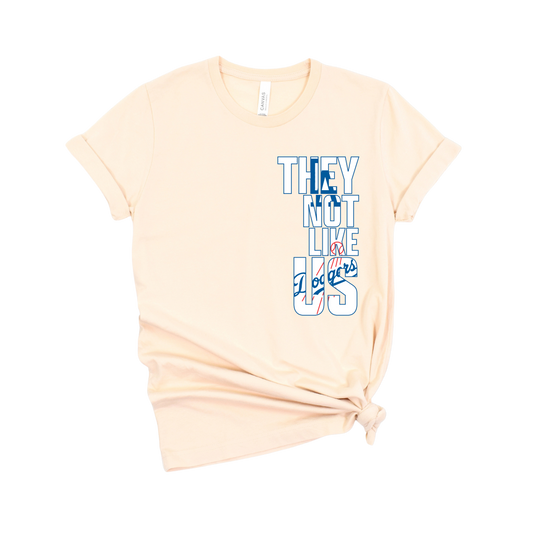 They Not Like Us-LA Baseball T-Shirt