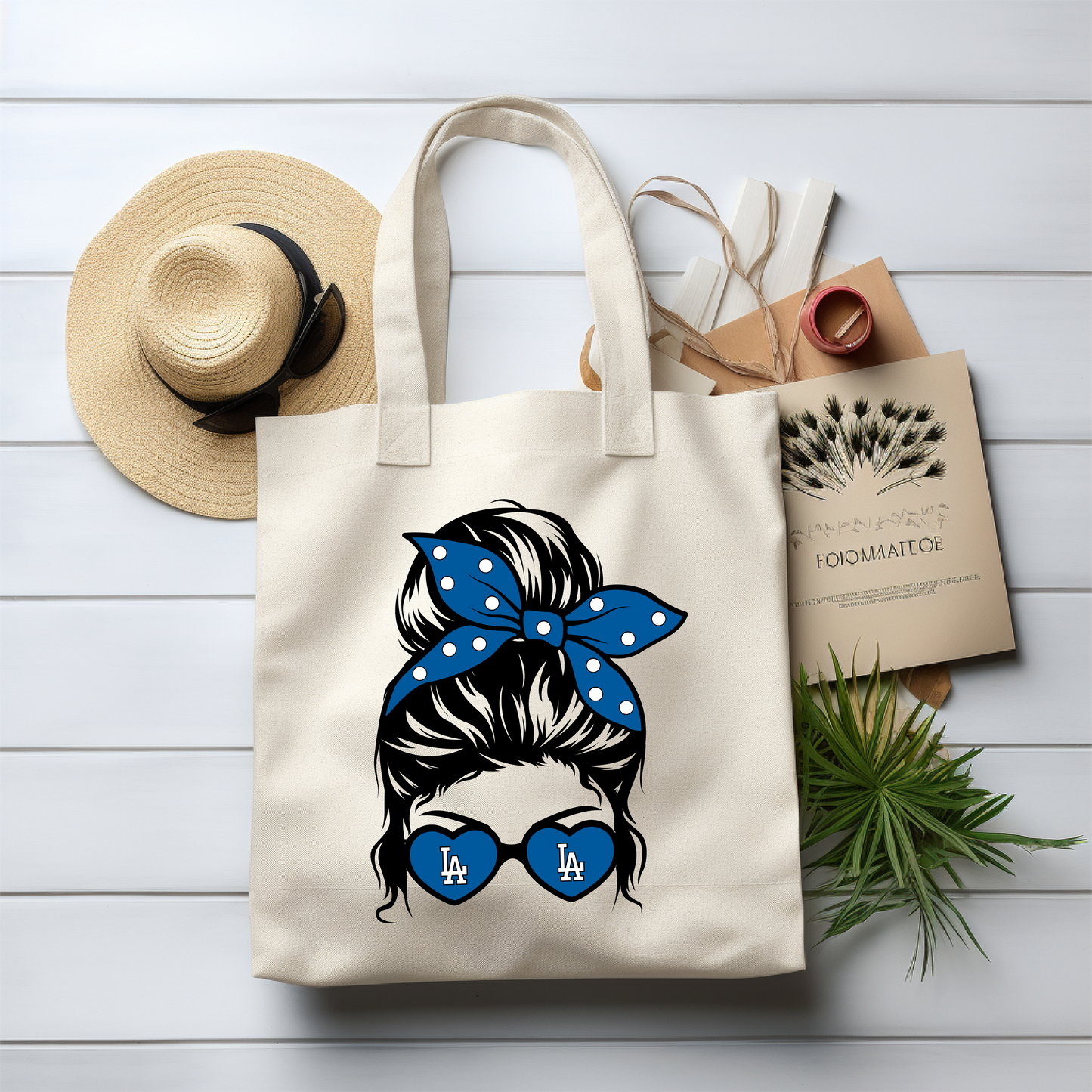 Baseball Mom Tote Bag