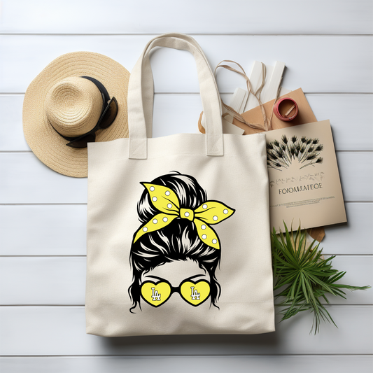 Baseball Mom Tote Bag