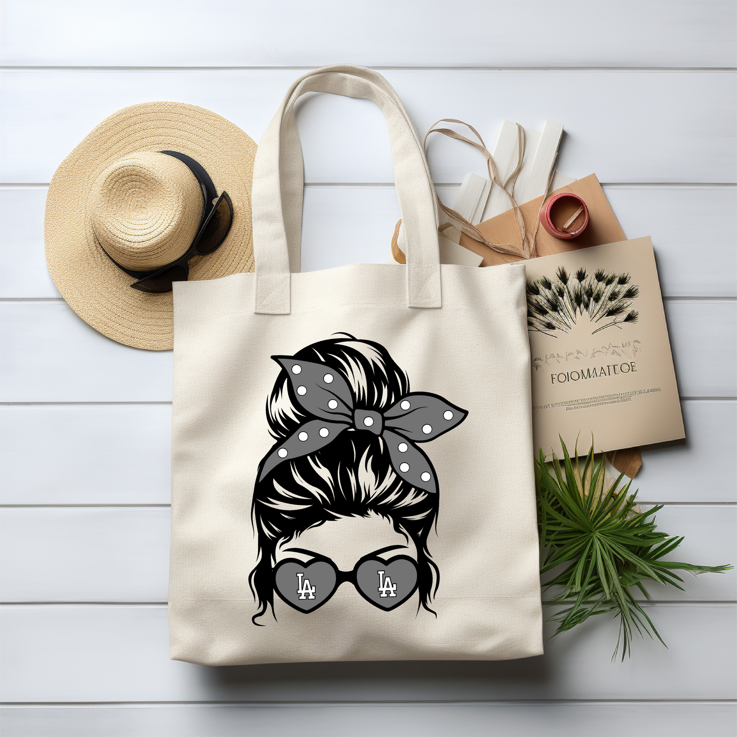 Baseball Mom Tote Bag