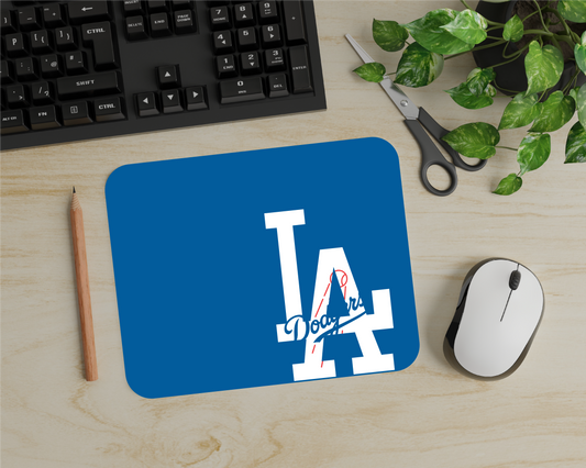 LA Baseball Mouse Pad