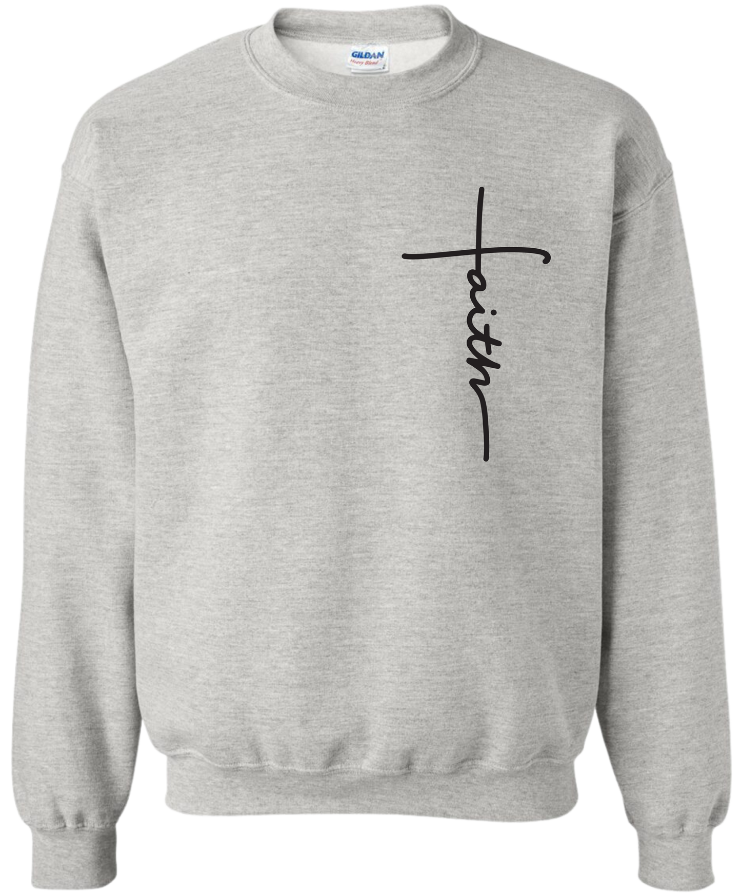 Faith - Inspirational Unisex Crewneck Sweater