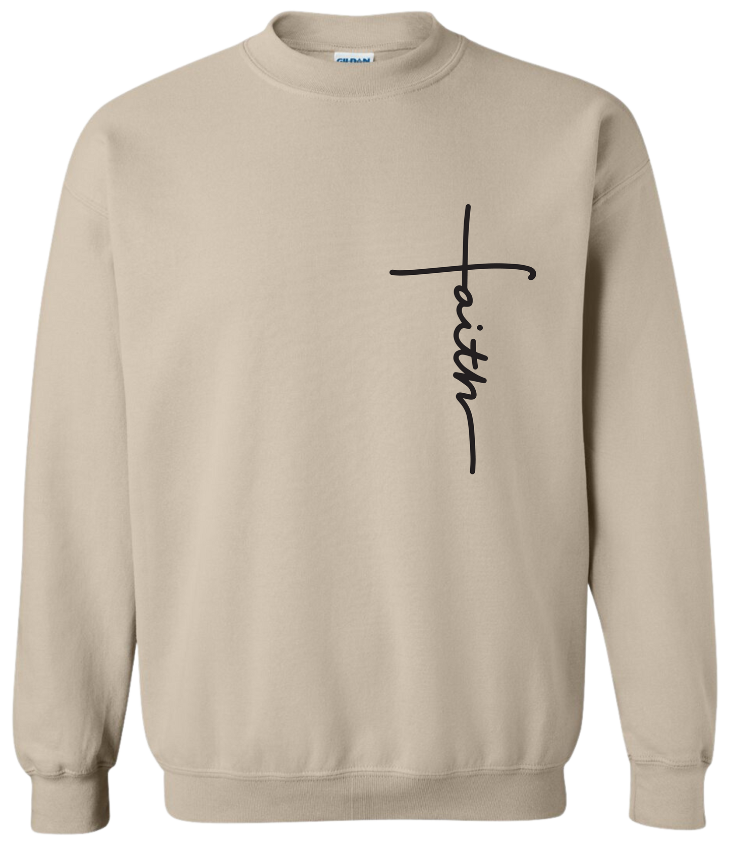 Faith - Inspirational Unisex Crewneck Sweater