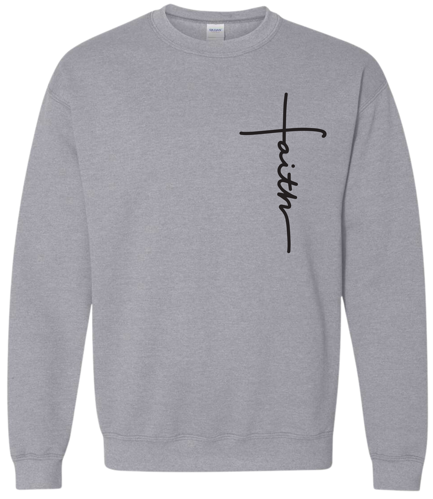 Faith - Inspirational Unisex Crewneck Sweater