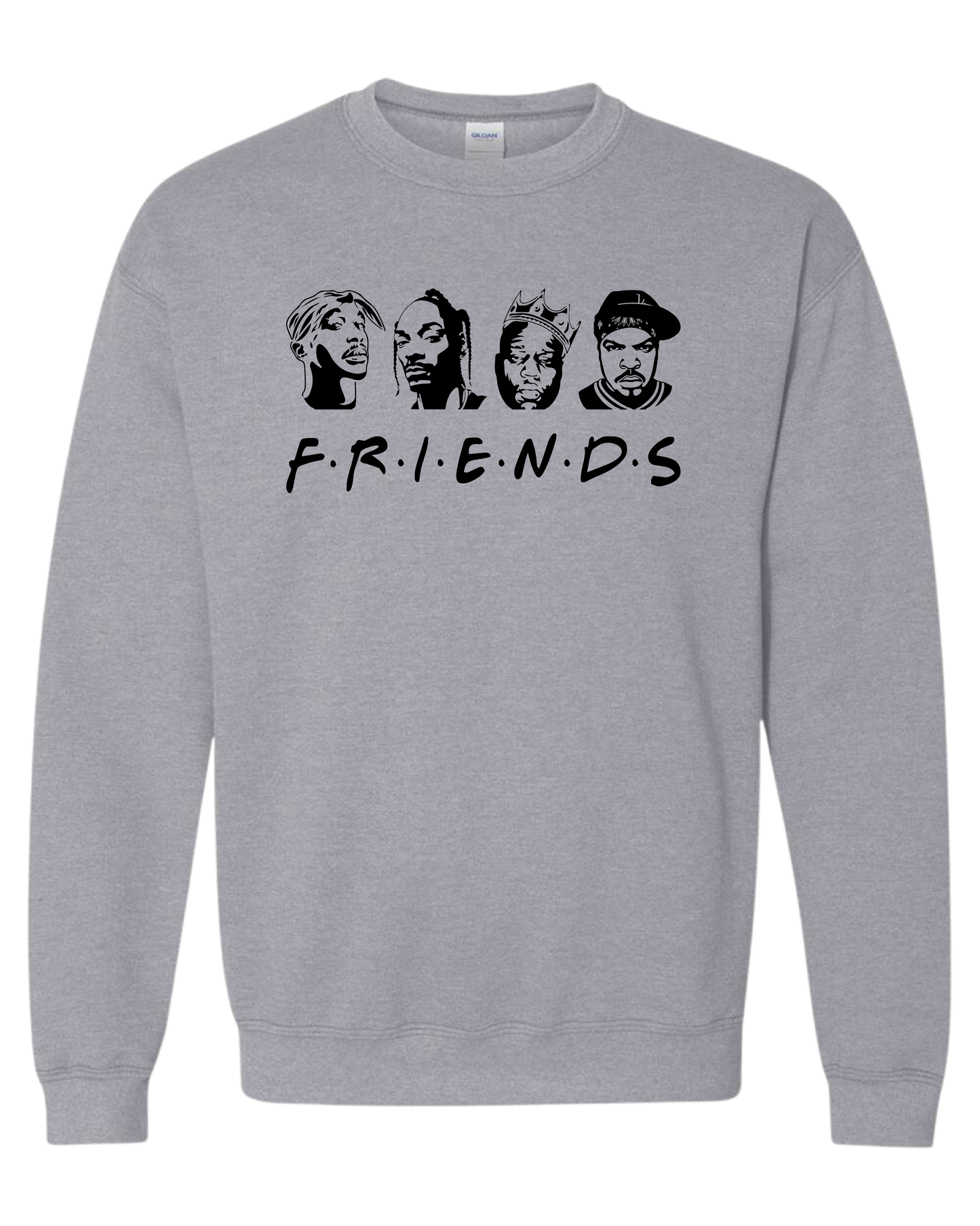 Hip Hop Friends Crewneck