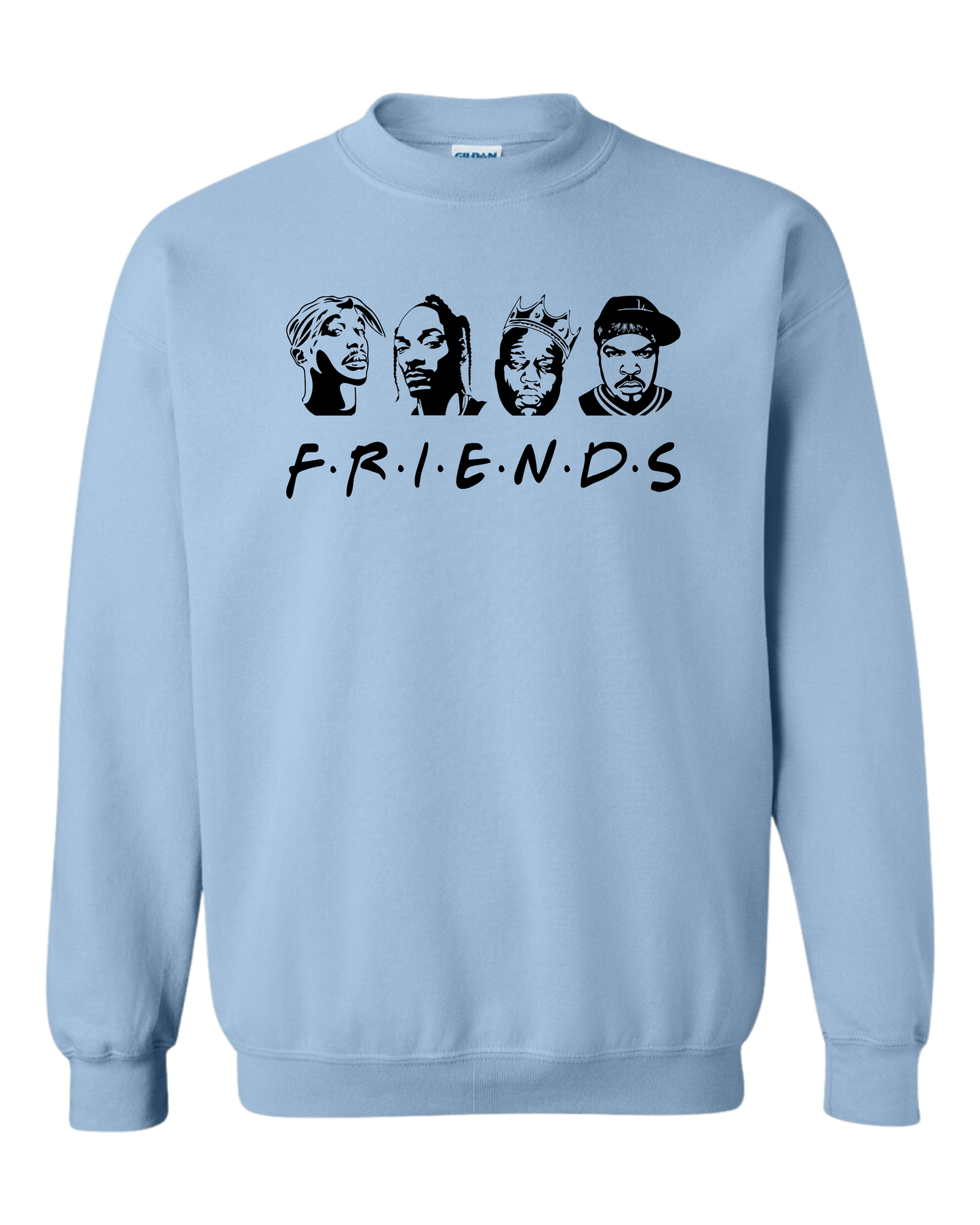 Hip Hop Friends Crewneck