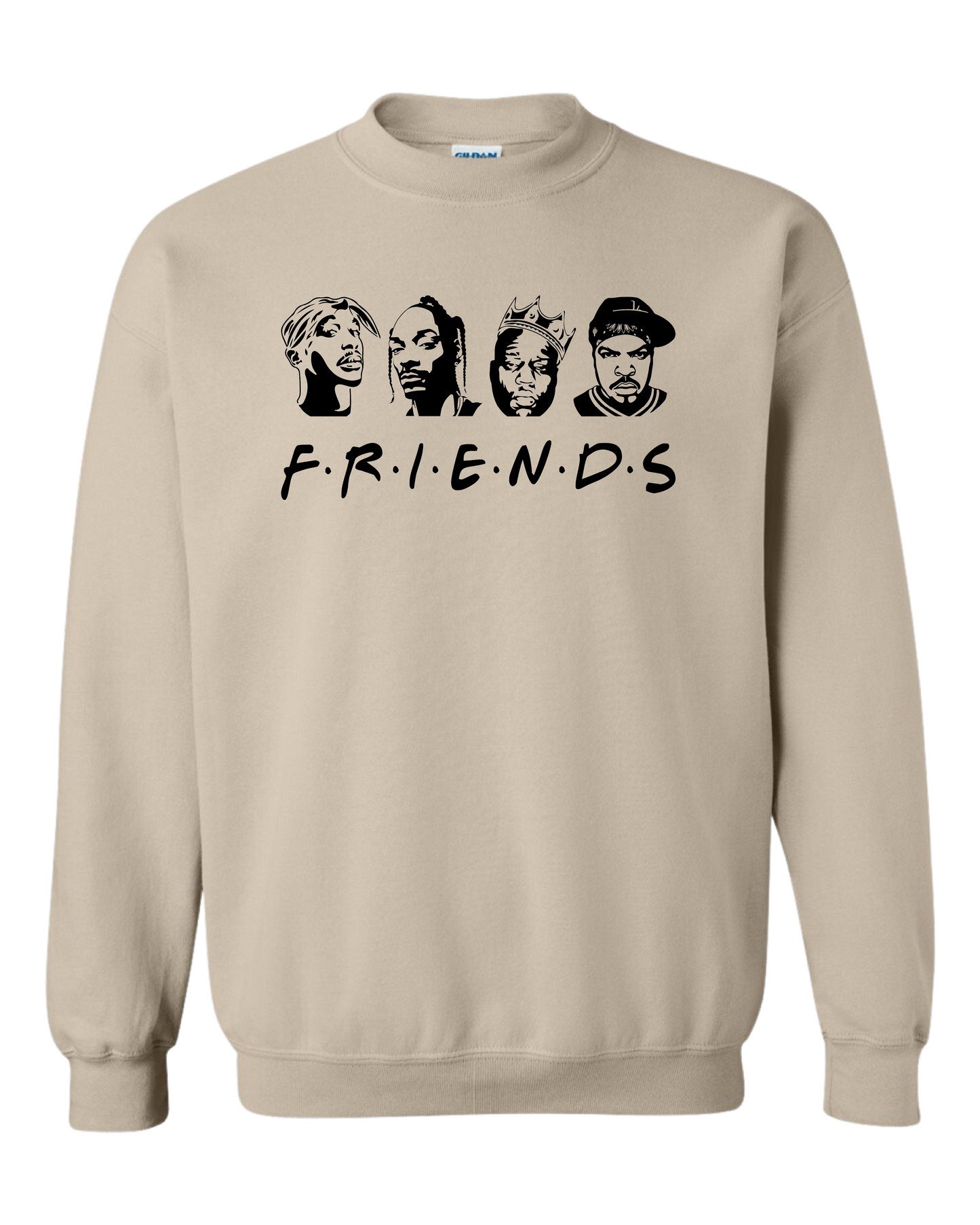 Hip Hop Friends Crewneck
