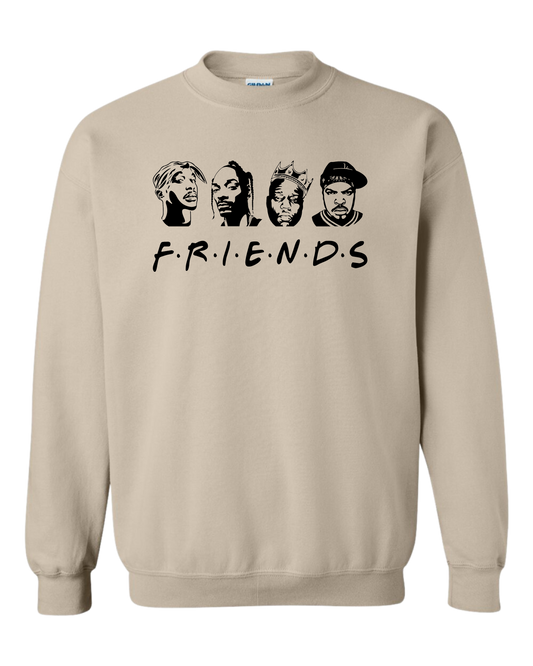 Hip Hop Friends Crewneck