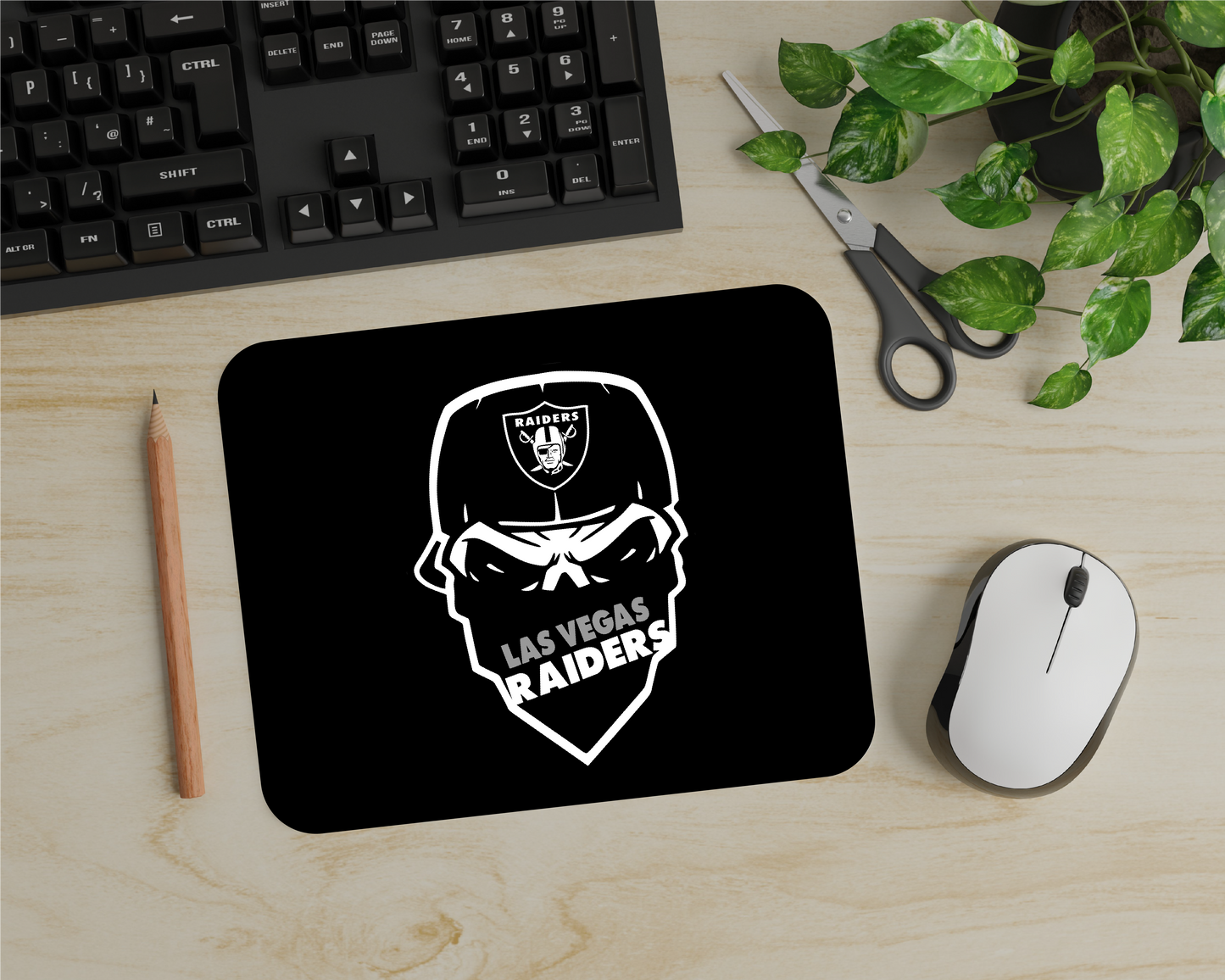 Black Sunday Mouse Pad