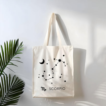 Zodiac Sign Tote Bag