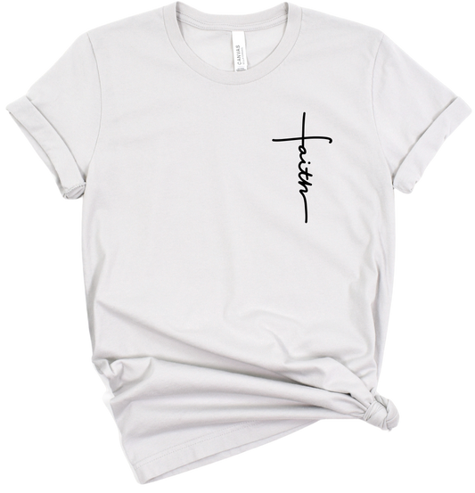 Faith Graphic Tee – Inspirational Unisex T-Shirt