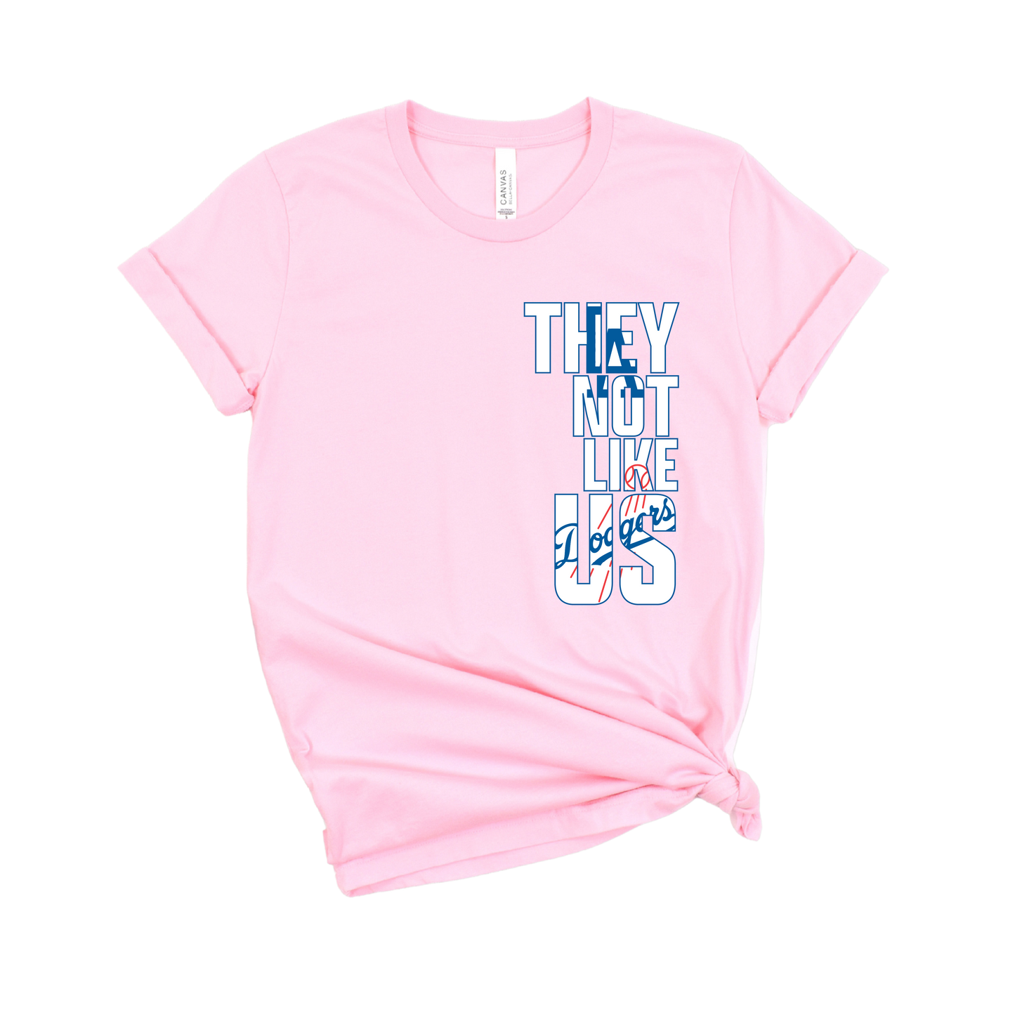 They Not Like Us-LA Baseball T-Shirt