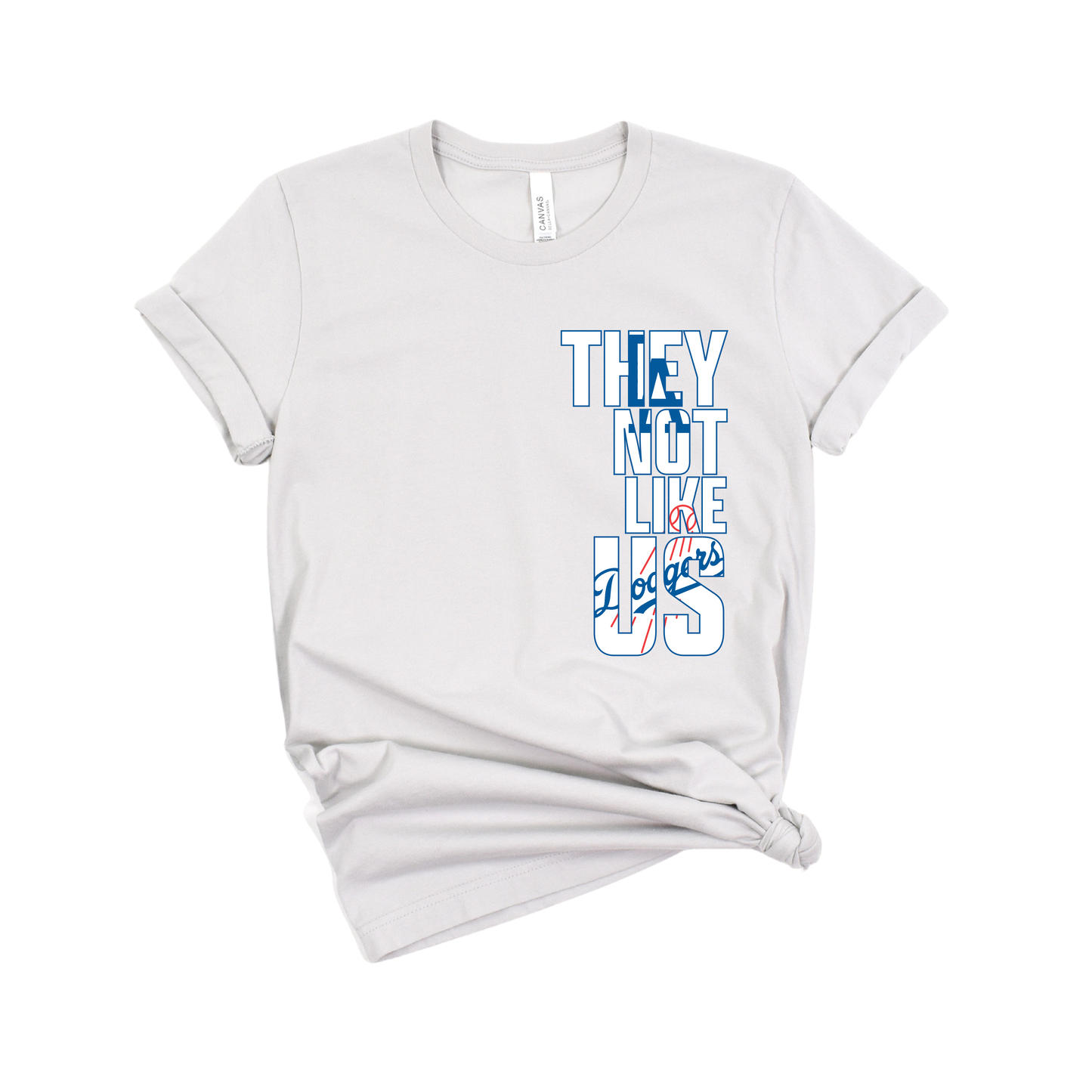 They Not Like Us-LA Baseball T-Shirt