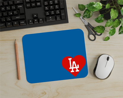 LA Baseball Mouse Pad